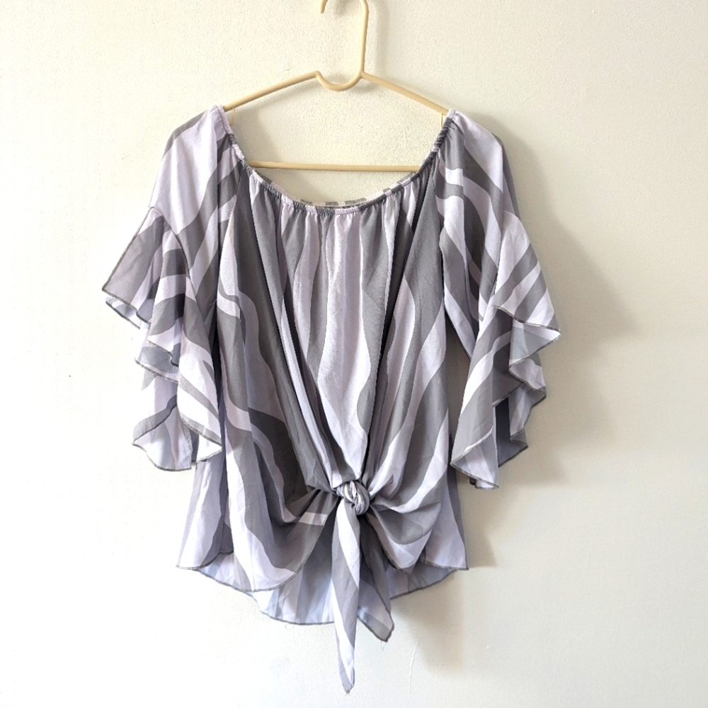 XL Tie Up Crop